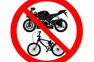 محدودیت تردد در مسیر ویژه دوچرخه سواری در روز جمعه 26 آبان 