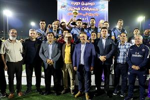 پایان دومین دوره مسابقات فوتبال گرامیداشت روز ملی حمل و نقل در کیش با قهرمانی تیم پارس توسن 
