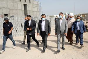 بازدید رییس کل دادگستری استان هرمزگان از عملیات اجرایی ساختمان جدید دادگستری کیش