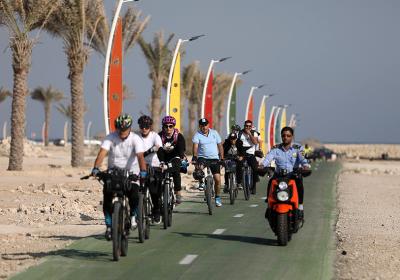 همایش دوچرخه سواری ویژه گرامیداشت روز جهانی تالاب ها در کیش