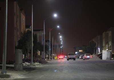  تامین روشنایی خیابان های فاز 5 و 6 شهرک صنعتی کیش
