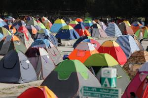 افزایش ۷۴ درصدی اقامت گردشگران در کمپ های اسکان نوروزی کیش