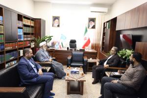 دیدار سرپرست شرکت عمران با امام جمعه کیش؛ تأکید بر توسعه شهری، تعامل نهادی و توجه به مطالبات مردمی