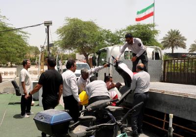 نظم شهری در مسیر اجرا ، جمع آوری ایستگاههای اجاره موتور در کیش